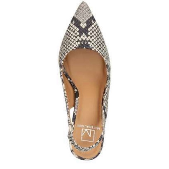 Material Girl Slingback Snack Print Heel - Picture 2 of 6